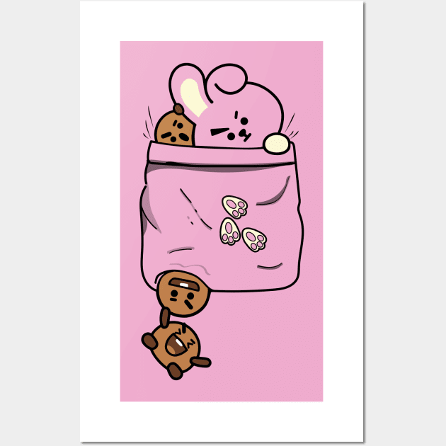 COOKY & SHOOKY POCKET (BT21)